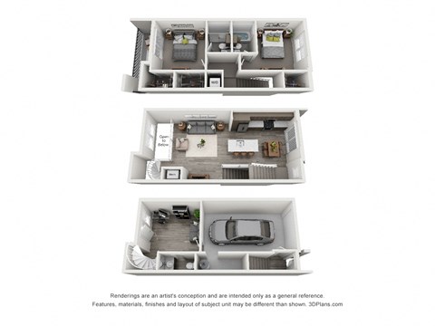Bell at Broken Sound_B3A Floor Plan